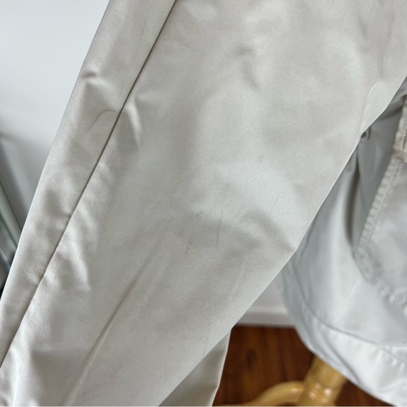 MaxMara Weekend Cream Cargo Jacket with Hood Coat Size US 4 - Picture 4 of 11